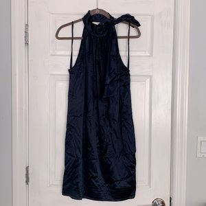 Diane Von Furstenberg navy blue dress